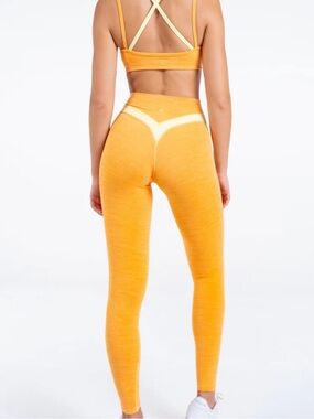 Untouched ! New 🍋 Vitality peach lemonade  High-Waist Leggings : DayDream style